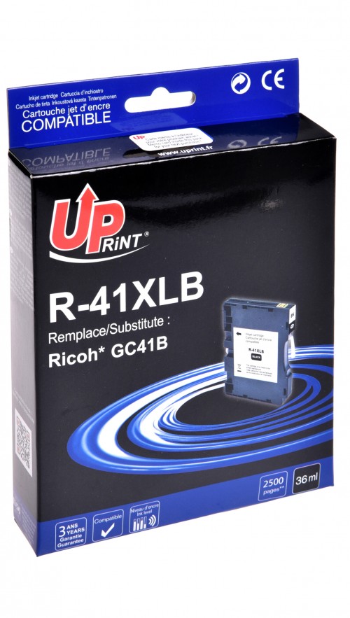 UP-R-41XLB-RICOH SG3100/3110-GC41K-405761-BK