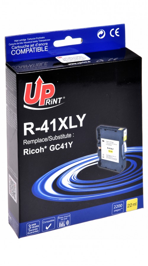 UP-R-41XLY-RICOH SG2100/3100/3110-GC41Y-405764-Y