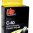 UP-C-40-CANON IP1200/1600-PG40-XL CAPA-REMA-BK
