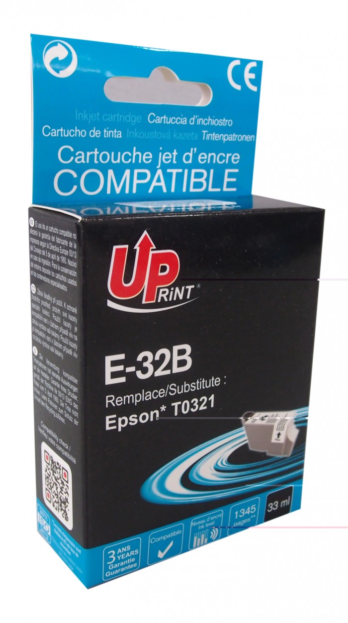 UP-E-32B-EPSON STY C80/C70/C82-T032-BK#