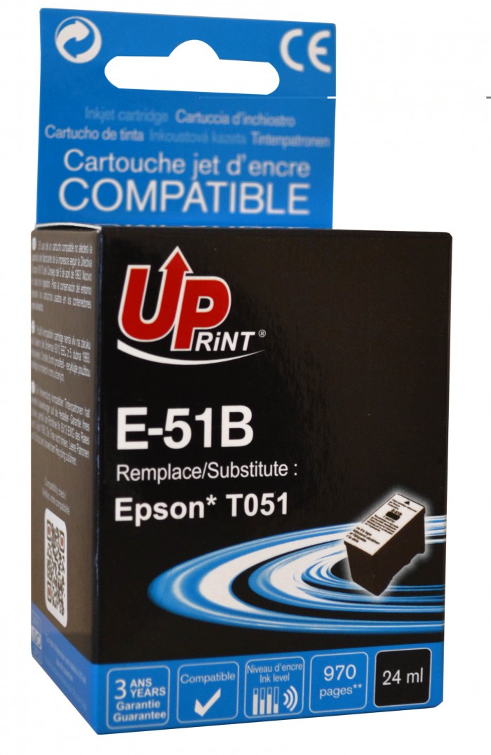 UP-E-51B-EPSON UNIVERSELLE 1520/740-T051-BK#