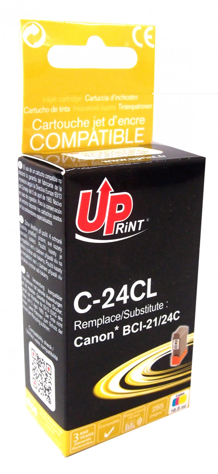 UP-C-24CL-CANON UNIVERSELLE S300/BJC4000-BCI21/24-CL#