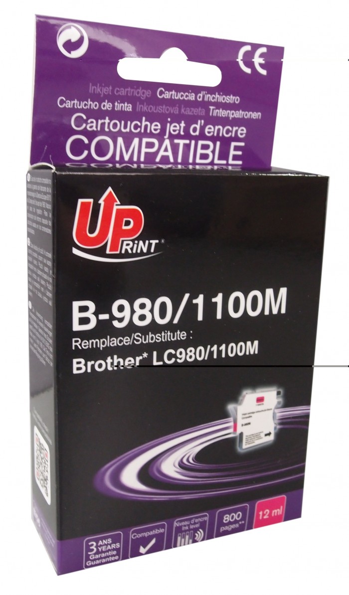 UP-B-980/1100M-BROTHER UNIV DCP 145/165-MFC290/490-LC980/1100-M