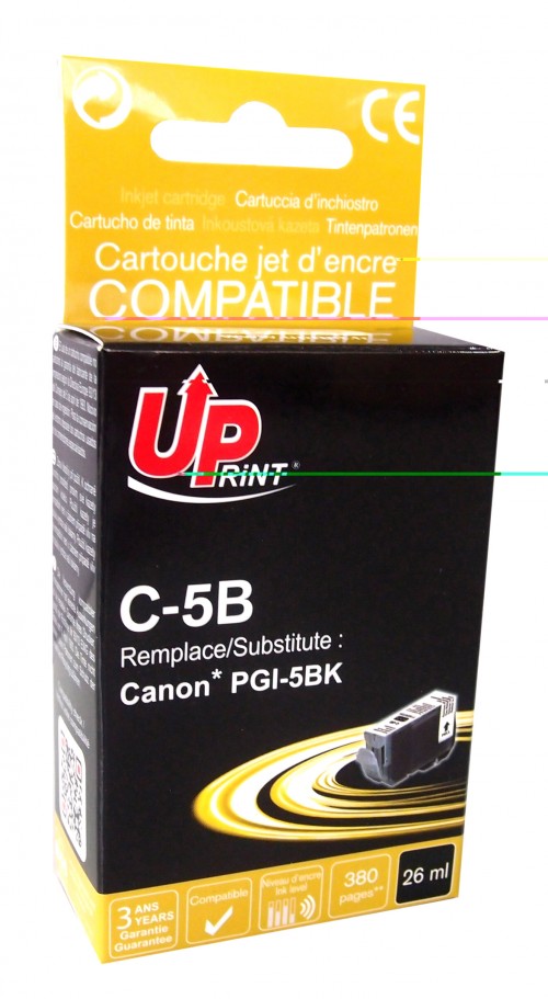UP-C-5B-CANON IP 4200-PGI5-WITH CHIP-BK
