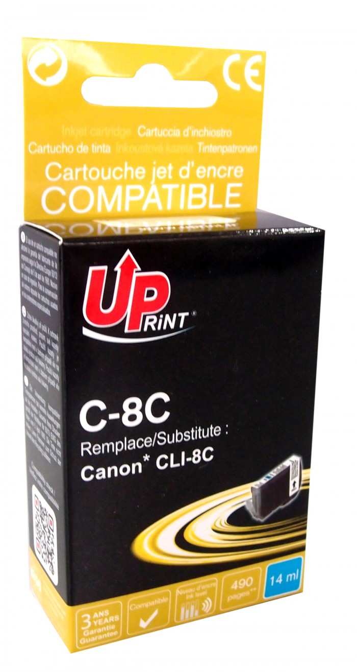 UP-C-8C-CANON IP 4200-CLI8-WITH CHIP-C