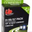 UP-H-56/57-PACK 2|HP C6656/C6657-N°56/N°57-REMA (BK+CL)