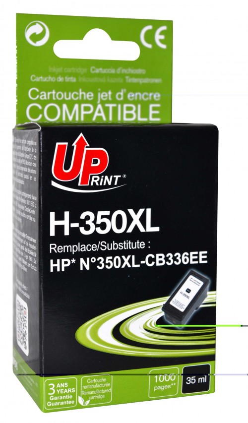 UP-H-350XL-HP CB336E-N°350XL-REMA-BK