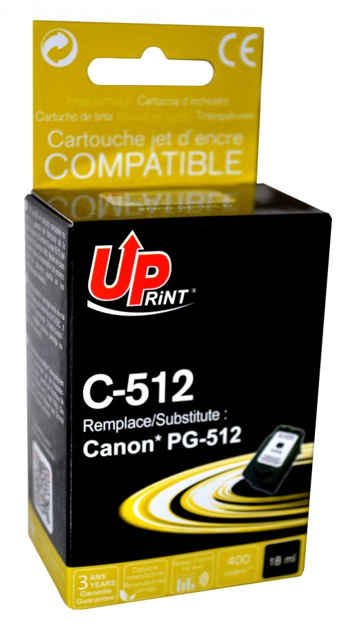 UP-C-512-CANON IP 2700-PG 512-REMA-BK