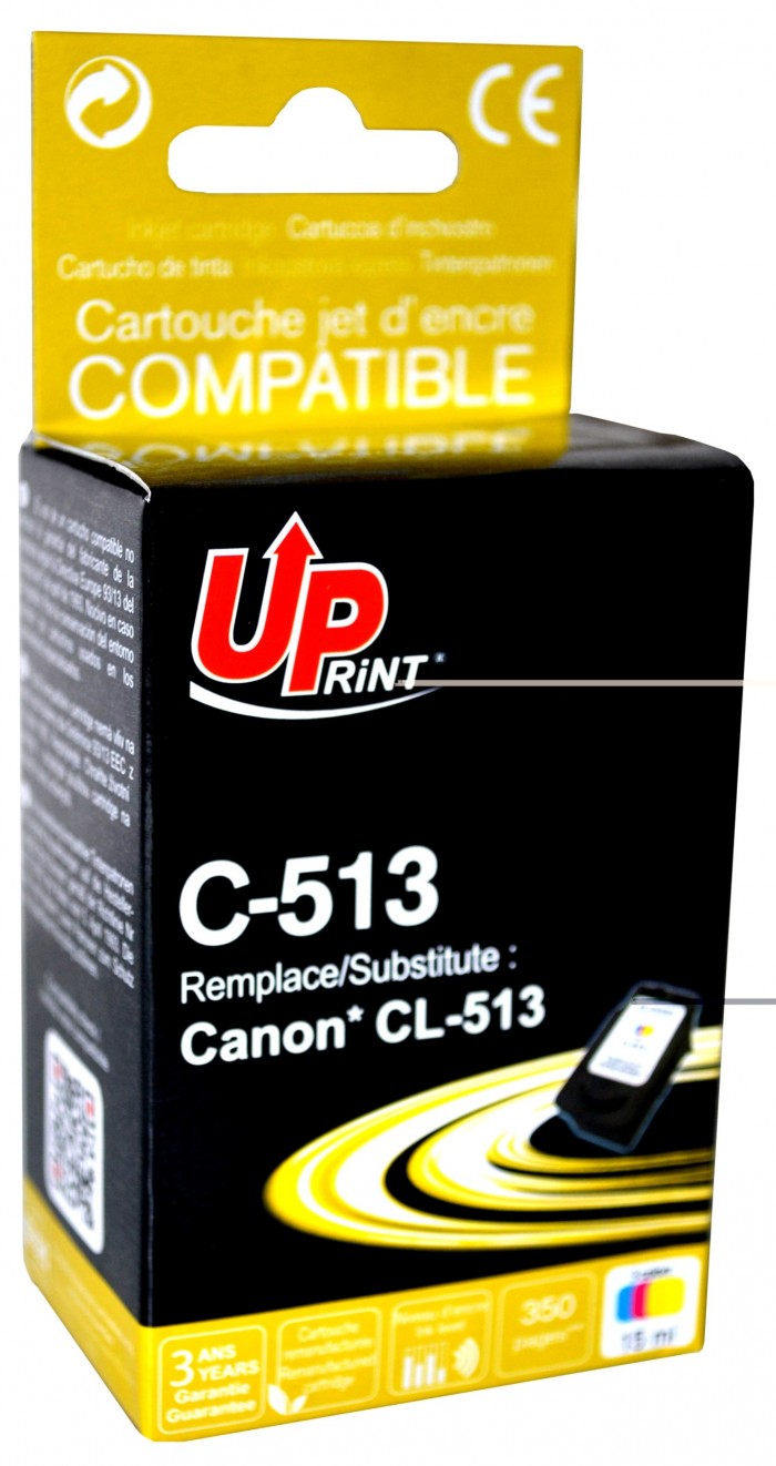 UP-C-513-CANON IP 2700-CL 513-REMA-CL