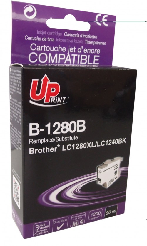UP-B-1280B-BROTHER UNIVERSELLE LC1240/LC1280/LC1220-BK