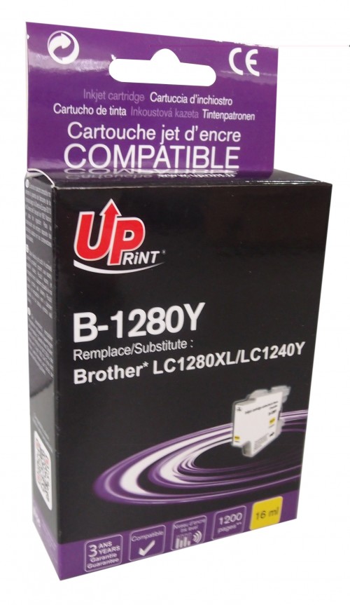 UP-B-1280Y-BROTHER UNIVERSELLE LC1240/LC1280/LC1220-Y