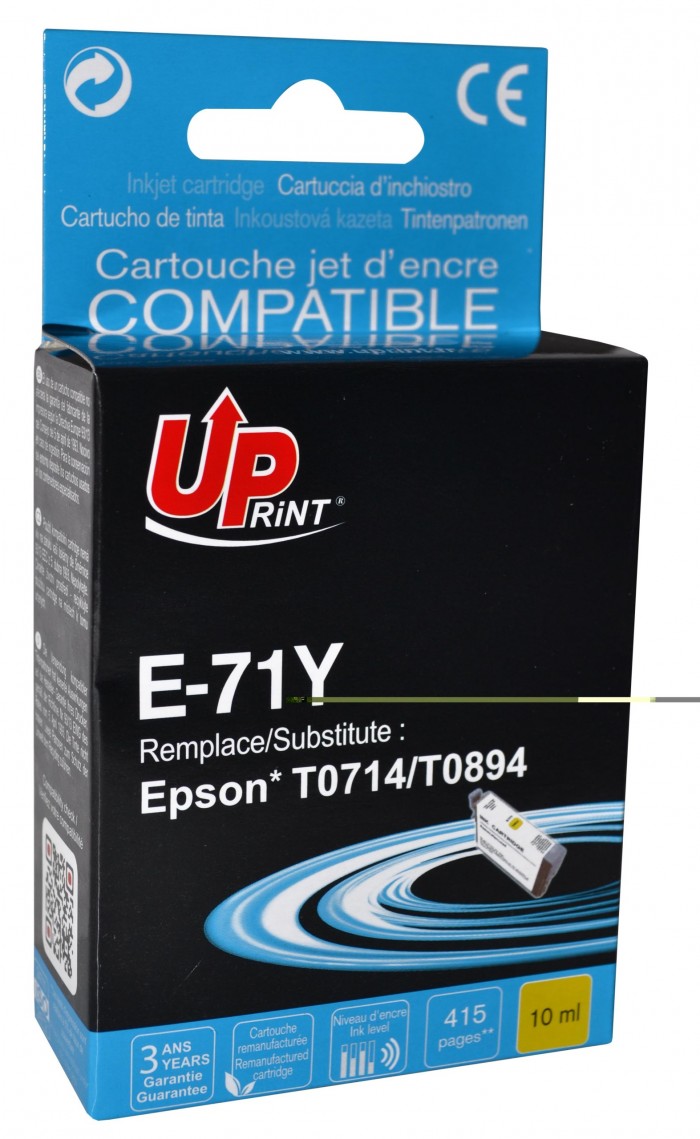 UP-E-71Y-EPSON STY D78-T0714-Y-REMA