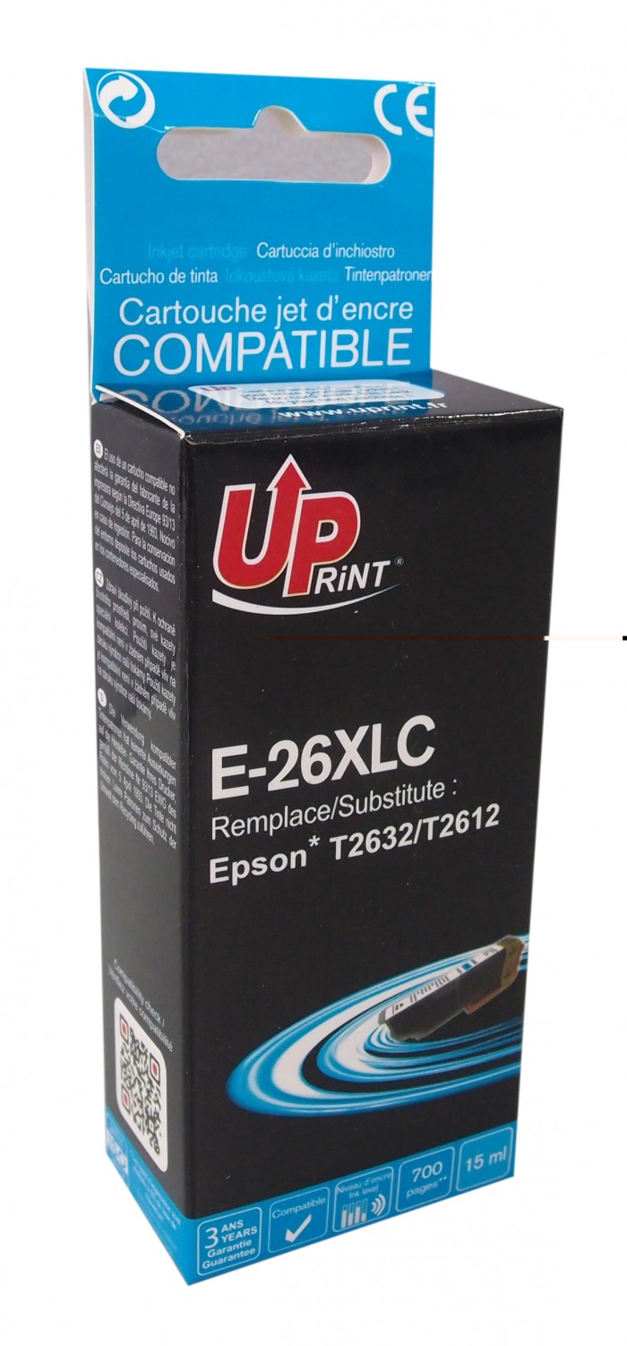 UP-E-26XLC-EPSON XP600/700/800-T2632-C