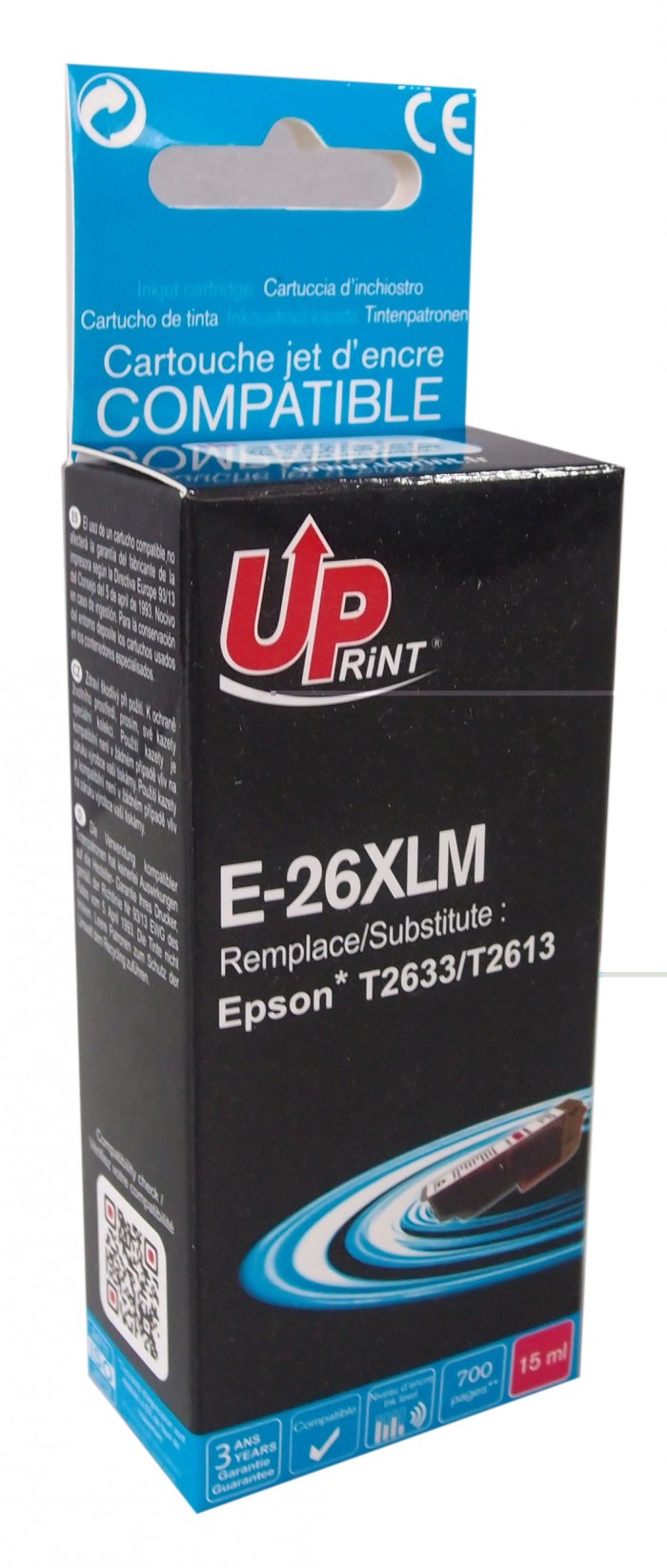 UP-E-26XLM-EPSON XP600/700/800-T2633-M