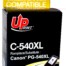UP-C-540XL-CANON MG2150/MX375-PG540XL-REMA-BK