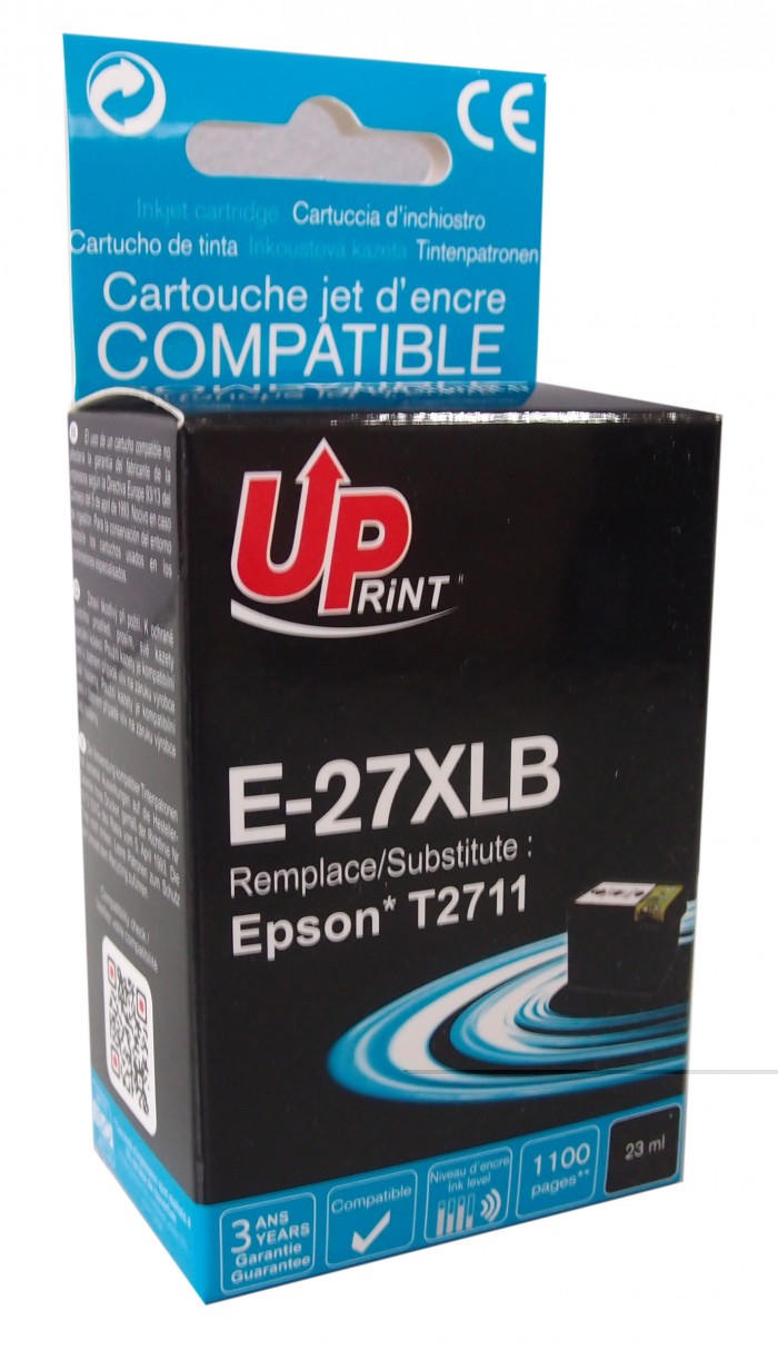 UP-E-27XLB-EPSON WF 3620DWF/7110DTW-T2711-BK
