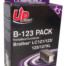 UP-B-123-PACK 5|BROTHER DCPJ4110DW-NEW CHIP V3-LC123-(2BK-C-M-Y)