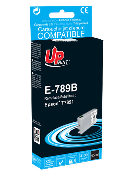 UP-E-789B-EPSON WF5110DWF/5190DW/5690DWF-T7891/T79XXL-BK