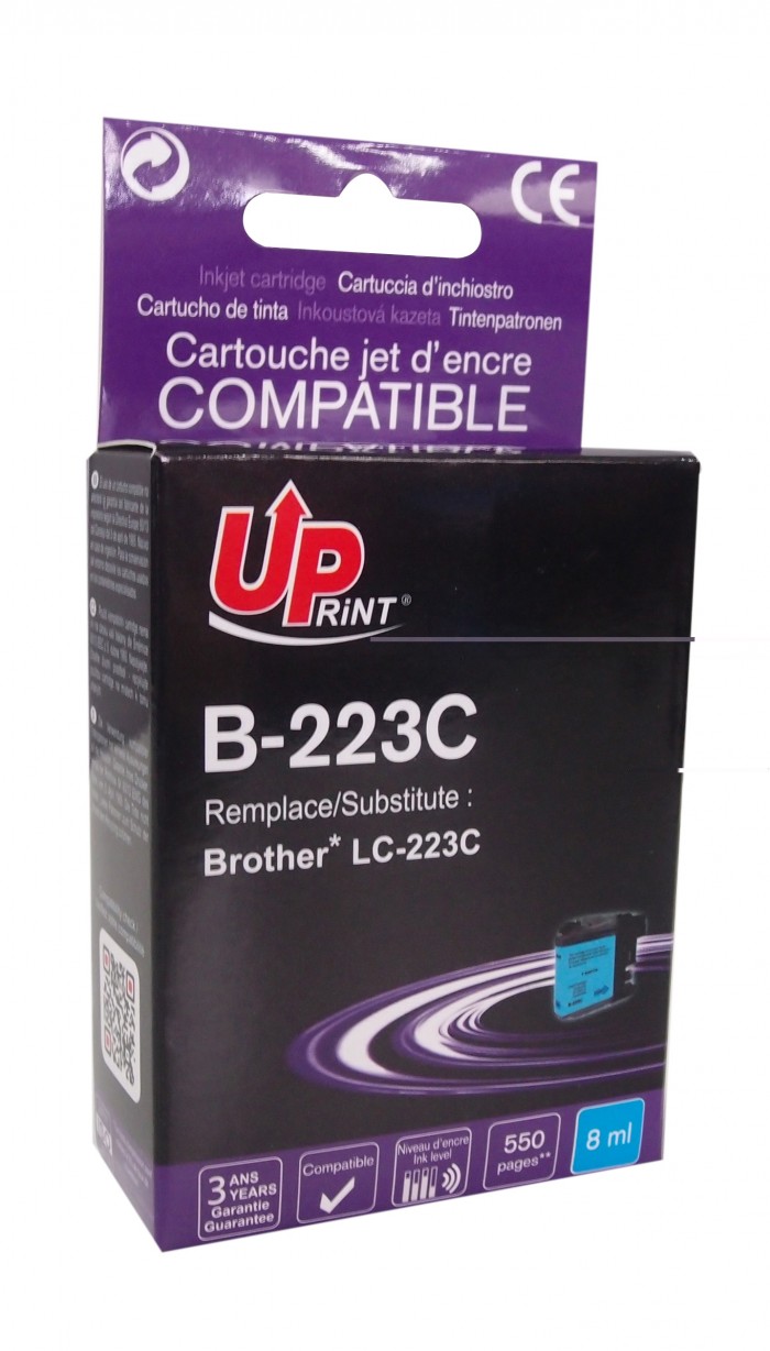 UP-B-223C-BROTHER MFC-J4620DW-LC223-CHIP V3-C