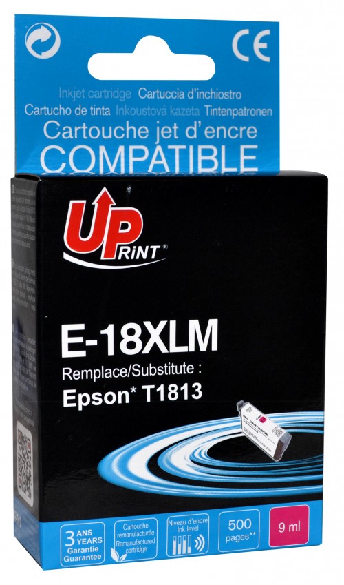 UP-E-18XLM-EPSON XP102/305/405-T1813-REMA-M-CHIP V2