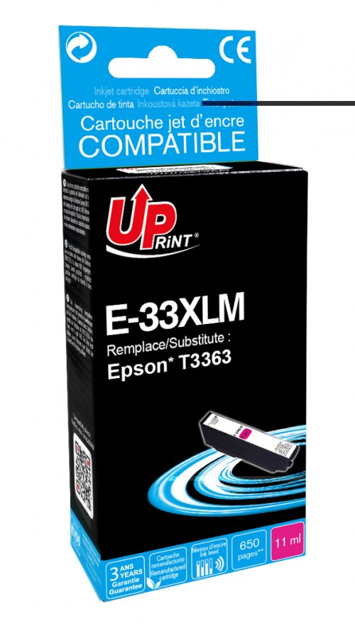 UP-E-33XLM--EPSON XP-530/630/635/830-T3363-M