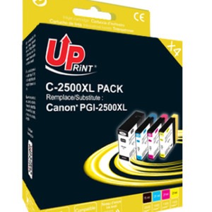 UP-C-2500XL-PACK 4-CANON MAXIFY IB4050 -PGI2500XL-BK/C/M/Y