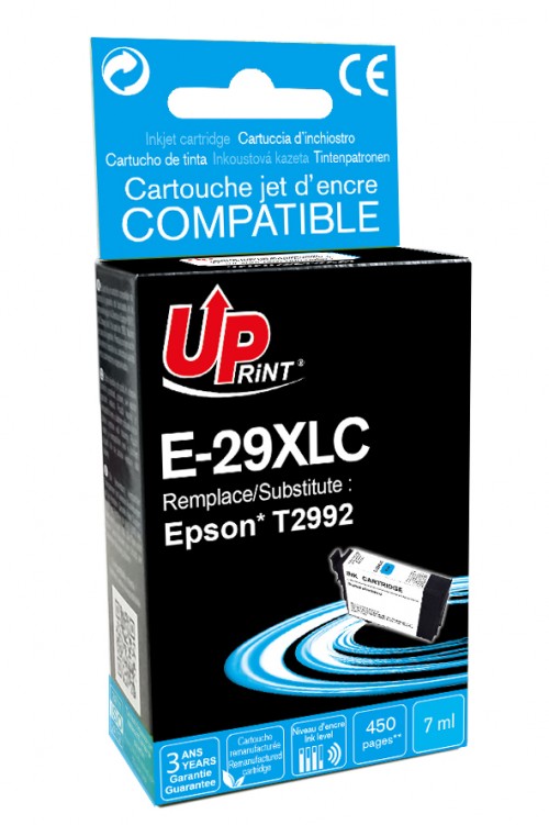 UP-E-29XLC-EPSON XP-235/332/335/432/435-T2992-C-CHIP V2