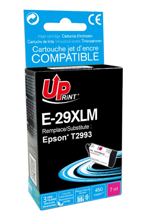 UP-E-29XLM-EPSON XP-235/332/335/432/435-T2993-M-CHIP V2