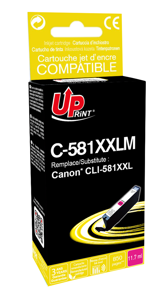 UP-C-581XXLM-CANON TS8150/9150-CLI581XXL-M